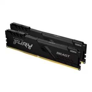 Kingston Fury Beast 16GB Kit (2 x 8GB), DDR4, 3200MHz (PC4-25600), CL16, XMP, DIMM Memory