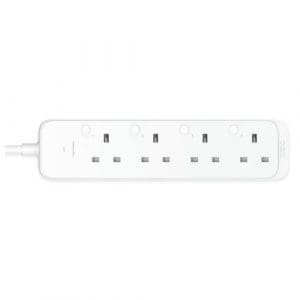 TP-LINK (TAPO P304M) Smart Wi-Fi Power Strip, 4 Outlets, App/Voice Control, Surge Protection, Energy Monitoring, Matter Certified