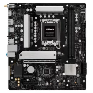 Asrock B860M-X WIFI, Intel B860, 1851, Micro ATX, 2 DDR5, HDMI, DP, Wi-Fi 6E, 2.5G LAN, 2x M.2