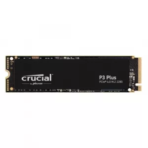 Crucial 1TB P3 Plus M.2 NVMe Gen4 SSD, M.2 2280, PCIe 4.0 x4, 3D NAND, R/W 5000/3600 MB/s