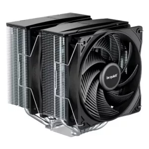 Be Quiet! BK041 Pure Rock Pro 3 Silver Heatsink & Fan, Intel & AMD Sockets, 2x Pure Wings 3 Fans, 6 High-Performance Heatpipes, 250W TDP
