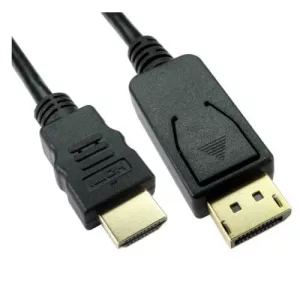 Spire DisplayPort Male to HDMI Male Converter Cable, 2 Metres, Black