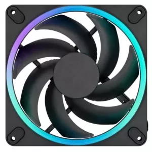 Fractal Design Momentum 14 ARGB 140mm PWM Case Fan, 20 LEDs, FDB Bearing, 350-1800RPM, 8-pin Connector, Black