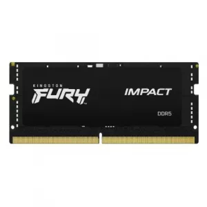 Kingston Fury Impact 16GB, DDR5, 5600MHz (PC5-44800), CL40, 1.1V, Intel XMP 3.0, SODIMM Memory