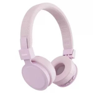 Hama (Freedom Lit III) Bluetooth Headset w/ Mic, 3.5mm Jack/USB-C, Foldable, Up to 15hrs Battery, Pink