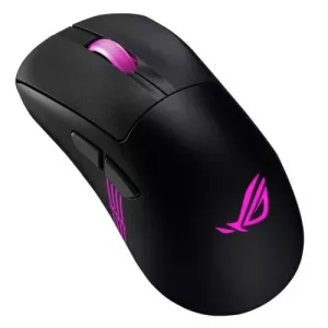Asus ROG Keris II Origin Wireless Lightweight RGB Gaming Mouse, Wired/Wireless/Btooth, AimPoint Pro Sensor, Push-Fit Switch Socket, 42000 DPI, Black