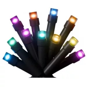 Nanoleaf Matter Smart String Holiday Lights, 24 Metre, 300 ARGB LEDs, 16+ Million Colours, Reacts to Sound & Music, Indoor/Outdoor
