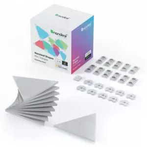 Nanoleaf Shapes Mini Triangles Expansion Pack (10-Panels), RGB *Expansion Kit Only*