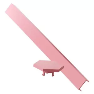 Nanoleaf Lines 60 Degrees Skins (9-Skins), Matte Pink, Snap-On Covers for 60 Degree Lines Only