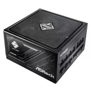 Asrock 1200W Steel Legend SL-1200G PSU, Fully Modular, 80+ Gold, Cybenetics Platinum & Lambda A, ATX 3.1, PCIe 5.1