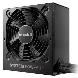 Be Quiet! 650W System Power 11 PSU, 80+ Bronze, Fully Wired, Temp-Controlled Fan, ATX 3.1, PCIe 5.1