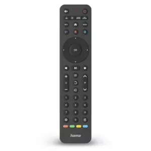 Hama Universal IR Remote Control for Over 1,000 Devices, Control 8 Devices, App Buttons, 10m Range