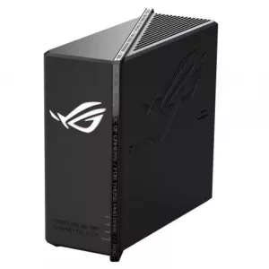 Asus (ROG STRIX GS-BE18000) BE18000 Tri-Band Wi-Fi 7 Gaming Router, 2x 2.5G Ports, 4x4 MIMO, Gaming Acceleration, AiMesh, RGB Lighting