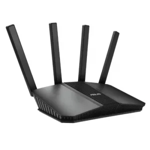 Asus (RT-BE82U) BE6500 Dual Band Wi-Fi 7 AiMesh Extendable Router, 5x 2.5G Ports, USB, 4K-QAM, MLO, Parental Control, IoT Network