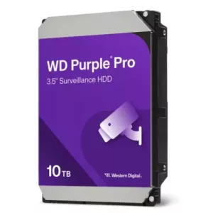WD 3.5", 10TB, SATA3, Purple Pro Surveillance Hard Drive, 7200RPM, 512MB Cache, OEM