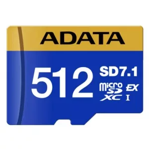 ADATA 512GB Premier Extreme MicroSDXC SD7.1 Express Card, Nintendo Switch 2 Ready, 800MB/s