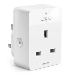 TP-LINK (TAPO P105) Mini Smart Wi-Fi Socket, Remote Access, Scheduling, Away Mode, Voice Control, Support for Higher-Power Appliances