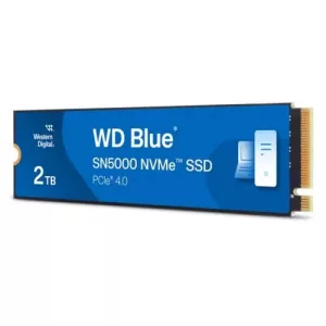 WD 2TB Blue SN5000 M.2 NVMe Gen4 SSD, M.2 2280, PCIe4, 3D NAND TLC, R/W 5150/4850 MB/s, 650K/770K IOPS
