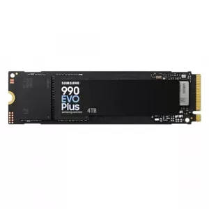 Samsung 4TB 990 EVO PLUS M.2 NVMe Gen4/5 SSD, M.2 2280, PCIe 4.0/5.0 x2, V-NAND, R/W 7250/6300 MB/s, 1050K/1400K IOPS