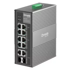 TP-LINK (IES210GPP) Omada 10-Port Gigabit Industrial Easy Managed Switch with 6-Port PoE+ and 2-Port PoE++, 2x Combo RJ45/SFP, IP40 Aluminium Casing