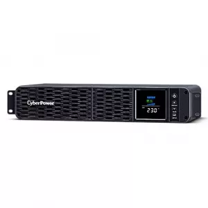 CyberPower Advanced PFC Sinewave 2U Rackmount 1600VA UPS, 1000W, Colour LCD, 8x IEC C13, USB, Hot-swappable Batteries