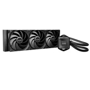 Be Quiet! Pure Loop 3 360mm Liquid CPU Cooler, 3x Pure Wings 3 Daisy-chained PWM Fans, PWM Pump w/ 6-Pole Motor, Black