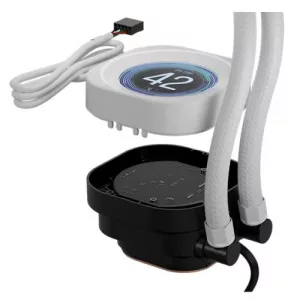 Corsair NAUTILUS RS LCD Module, Customisable 2.1" IPS LCD Screen, iCUE, White *For Corsair NAUTILUS RS & NAUTILUS RS ARGB CPU Coolers Only*