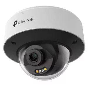 TP-LINK (InSight S245 2.8MM) VIGI 4MP Outdoor Full-Colour Dome Network Camera w/ 2.8mm Lens, IP67, PoE, AI Detection/Classification, Two-Way Audio, H.265+