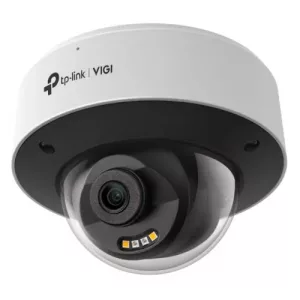 TP-LINK (InSight S285 2.8MM) VIGI 8MP Outdoor Full-Colour Dome Network Camera w/ 2.8mm Lens, IP67, PoE, AI Detection/Classification, Two-Way Audio, H.265+