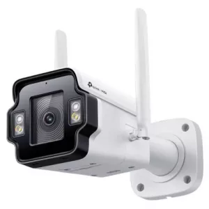 TP-LINK (InSight S345-4G) VIGI 4MP Outdoor Full-Colour 4G Bullet Network Camera w/ 4mm Lens, 4G Mobile Networking, 3x LAN, AI Detection/Classification, Two-Way Audio