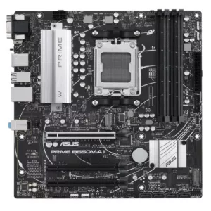 Asus PRIME B650M-A II-CSM - Corporate Stable Model, AMD B650, AM5, Micro ATX, 4 DDR5, VGA, HDMI, DP, 2.5G LAN, 2x M.2
