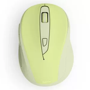 Hama WM-400 Compact Wireless Optical Mouse, 6 Buttons, 800-1600 DPI, Green