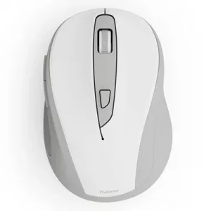 Hama WM-400 Compact Wireless Optical Mouse, 6 Buttons, 800-1600 DPI, White