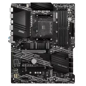 MSI B550-A PRO, AMD B550, AM4, ATX, 4 DDR4, HDMI, DP, GB LAN, 2x M.2
