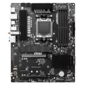 MSI PRO B650-S WIFI, AMD B650, AM5, ATX, 4 DDR5, HDMI, DP, Wi-Fi 6E, 2.5G LAN, 2x M.2