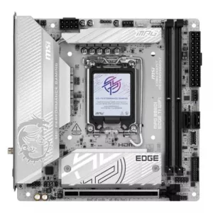 MSI MPG B860I EDGE TI WIFI, Intel B860, 1851, Mini ITX, 2 DDR5, HDMI, TB4, Wi-Fi 7, 5G LAN, 2x M.2