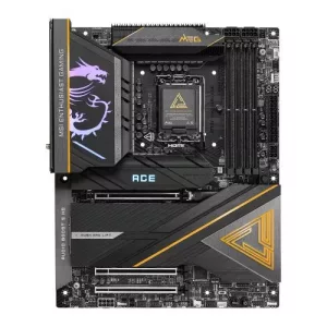 MSI MEG Z890 ACE, Intel Z890, 1851, ATX, 4 DDR5, HDMI, 2 TB4, Wi-Fi 7, 10G LAN, RGB, 5x M.2