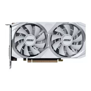 MSI RTX3050 VENTUS 2X XS WHITE 8G OC, PCIe4, 8GB DDR6, DVI, HDMI, DP, 1807MHz Clock, Overclocked
