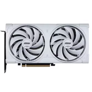 MSI RTX5070 12G VENTUS 2X OC WHITE, PCIe5, 12GB DDR7, HDMI, 3 DP, 2557MHz Clock, Overclocked, SFF-Ready
