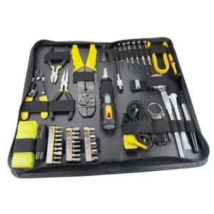Sprotek 58 Piece Computer & Electronics Repair Tool Kit In A Case, All Tools Are Fully Demagnetized To Protect Your Computers Hard Drive Or Magnetic Media From Damage.