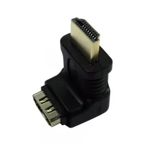 Target HDMI Right Angled Male To Female Adapter, Due To The Position Of The HDMI Port It Can Make 270 On Some Devices