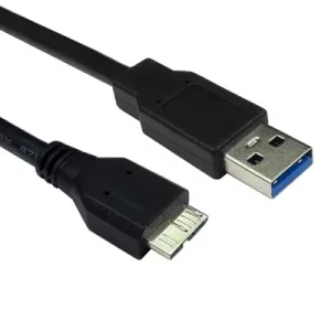 USB 3.0 A (M) to USB 3.0 Micro B (M) 0.75m Black OEM Data Cable