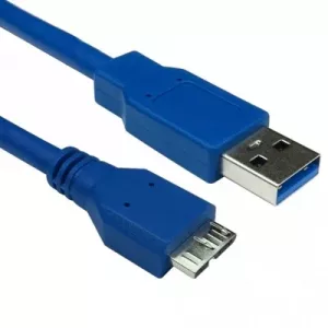 USB 3.0 A (M) to USB 3.0 Micro B (M) 0.75m Blue OEM Data Cable