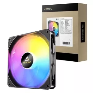 Antec P14 ARGB PWM 140mm Case Fan - Hydraulic Bearing, 240-1350 RPM, Black