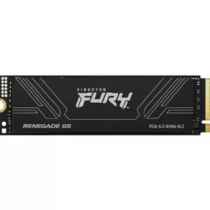 Kingston FURY Renegade (SFYR2S/2T0 ) 2TB NVMe SSD, M.2 Interface, PCIe 5.0 x4 NVMe, 2280, Up to 14,700MB/s read, 14,000MB/s write, Limited 5-year warranty with free technical support.
