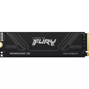 Kingston FURY Renegade (SFYR2S/4T0 ) 4TB NVMe SSD, M.2 Interface, PCIe 5.0 x4 NVMe, 2280, Up to 14,800MB/s read, 14,000MB/s write, Limited 5-year warranty with free technical support.