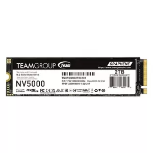 Team NV5000 (TM8FGM002T0C101) 2TB M.2 Interface, PCIe Gen4x4 with NVMe, 2280, Read 4500MB/s, Write 1900MB/s, 3 Year Warranty