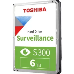 Toshiba S300 HDWT860UZSVA 6TB SATA III 3.5" 5400RPM Surveillance Internal Hard Drive