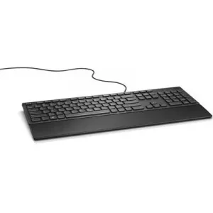 Dell KB216 Wired Multimedia Keyboard, Full-Size Keyboard, USB Plug-and-Play, Compatible with PC and Laptop, QWERTY, UK English Layout, Black