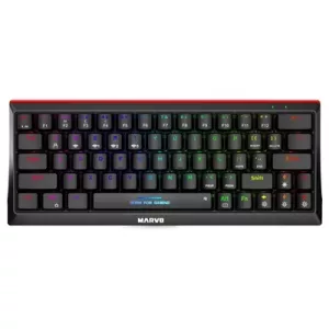 Marvo Scorpion KG962W-UK Tri-Mode Wireless and Wired 60% TKL Mechanical Gaming Keyboard